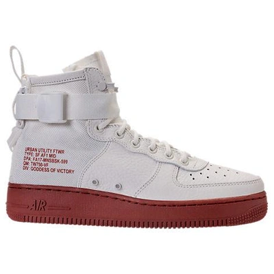 Nike Men's Sf-af1 Mid Casual Shoes, White | ModeSens