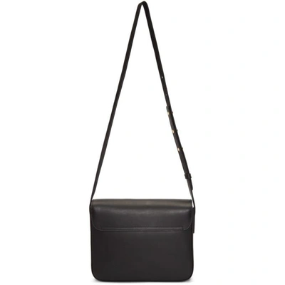 Shop Mansur Gavriel Black Envelope Crossbody Bag