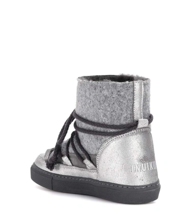 Shop Inuikii Sneaker Dusty Felter Ankle Boots