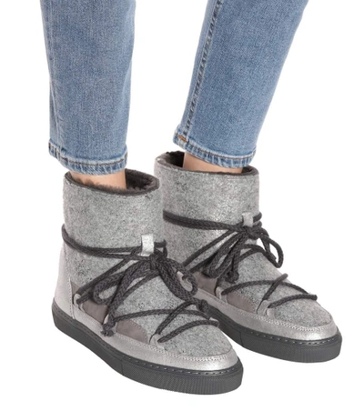 Shop Inuikii Sneaker Dusty Felter Ankle Boots