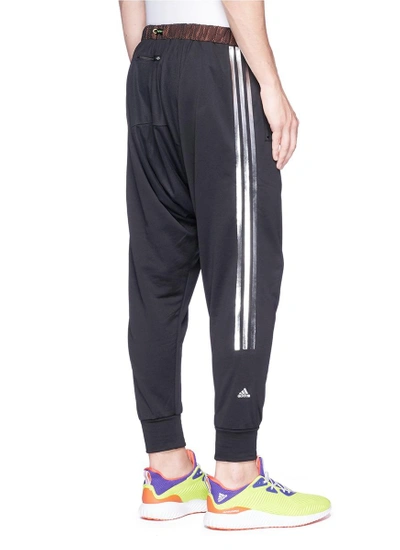Shop Adidas By Kolor Hybrid Mesh Panel Sweatpants