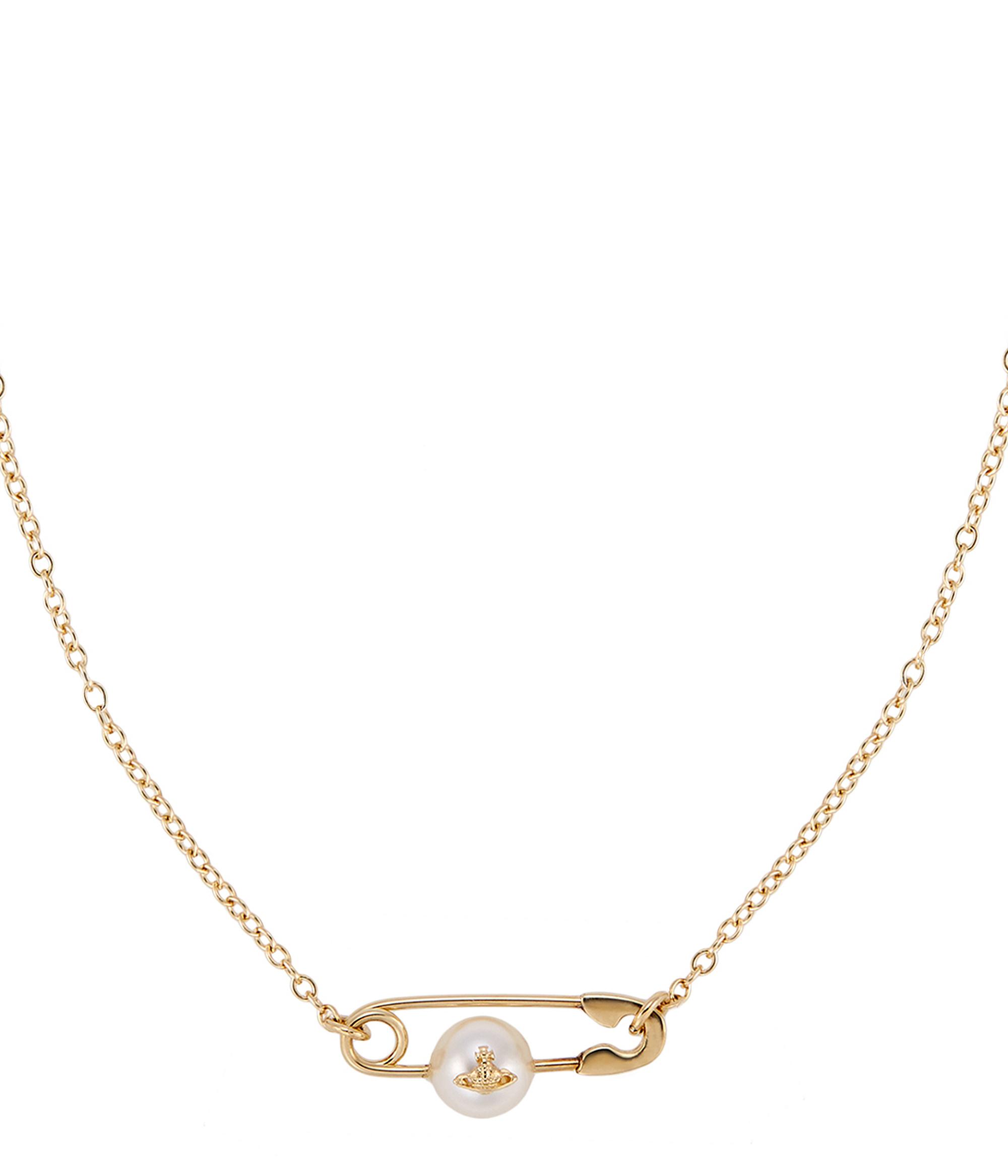 Vivienne Westwood Jordan Small Necklace In Pearl | ModeSens