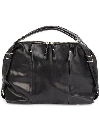 Cornelian Taurus By Daisuke Iwanaga Zipped Holdall In Black
