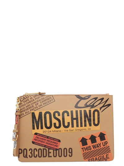 Shop Moschino Clutch In Multicolor