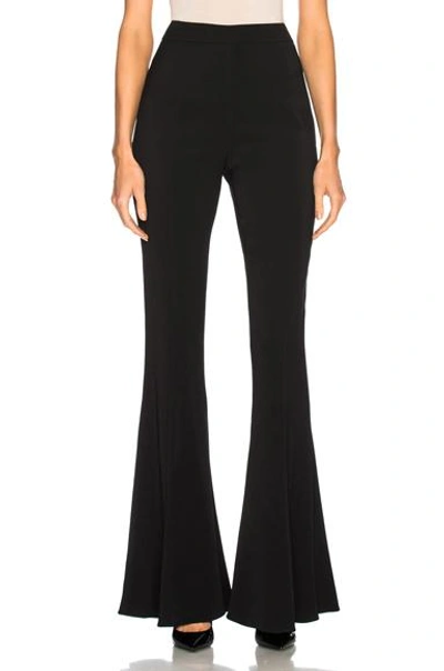 Shop Cushnie Et Ochs Cushnie Exaggerated Flare Leg High Waisted Pant In Black