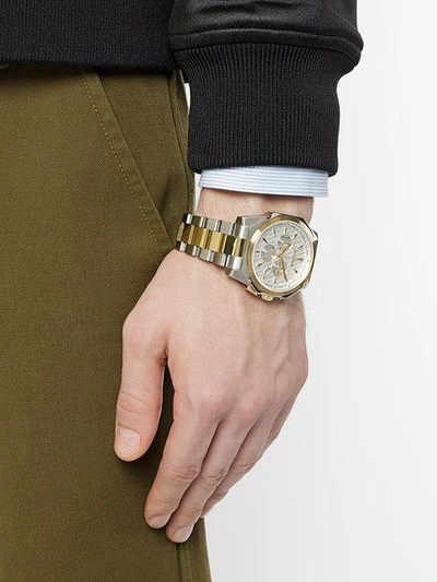 Shop Roberto Cavalli Wrist Watch - Metallic