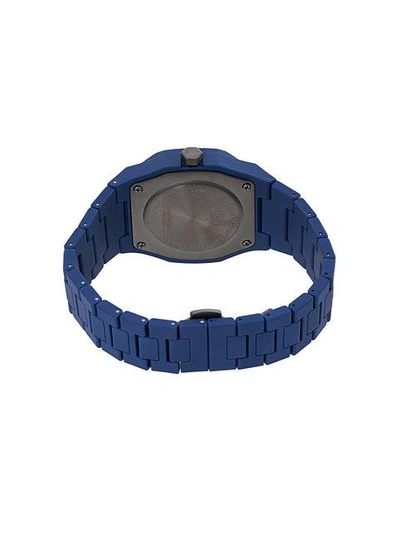 Shop D1 Milano Marble Watch In Blue