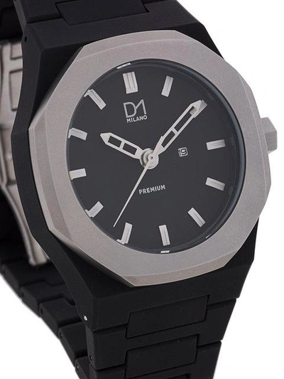 Shop D1 Milano Premium Watch In Black