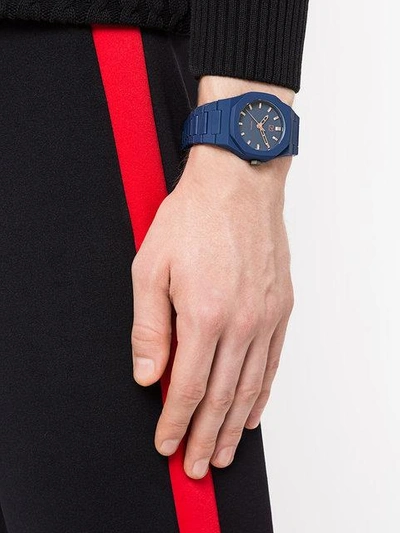 Shop D1 Milano Essential Watch In Blue