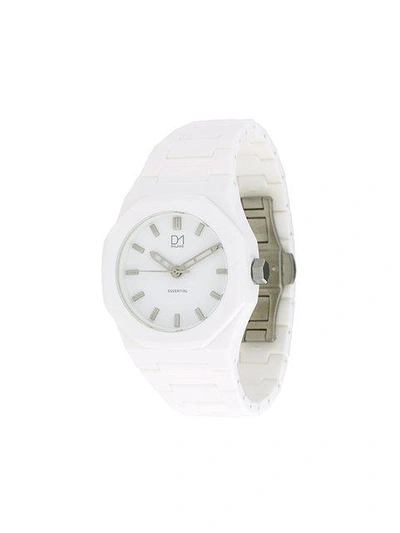 Shop D1 Milano Essential Watch In White