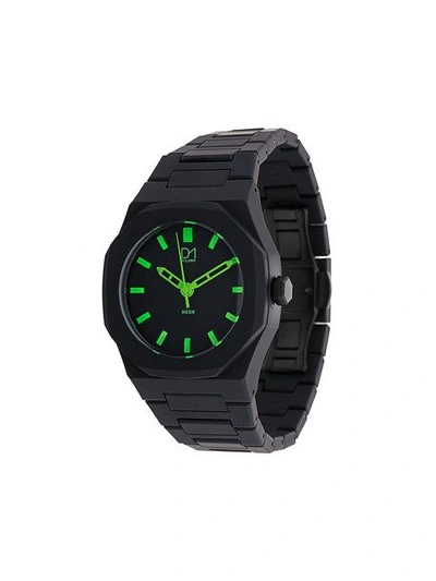 Shop D1 Milano A-ne02 Neon In Black