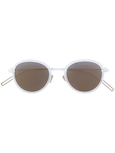 Shop Dior Round Frame Sunglasses