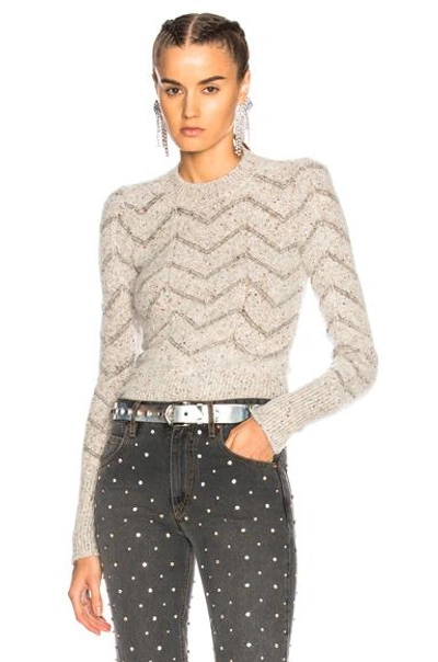 Shop Isabel Marant Elson Sweater In Gray
