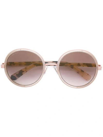 Shop Jimmy Choo Andie Sunglasses In Neutrals