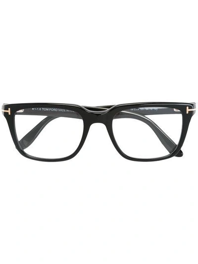 Shop Tom Ford Square Frame Glasses In 001