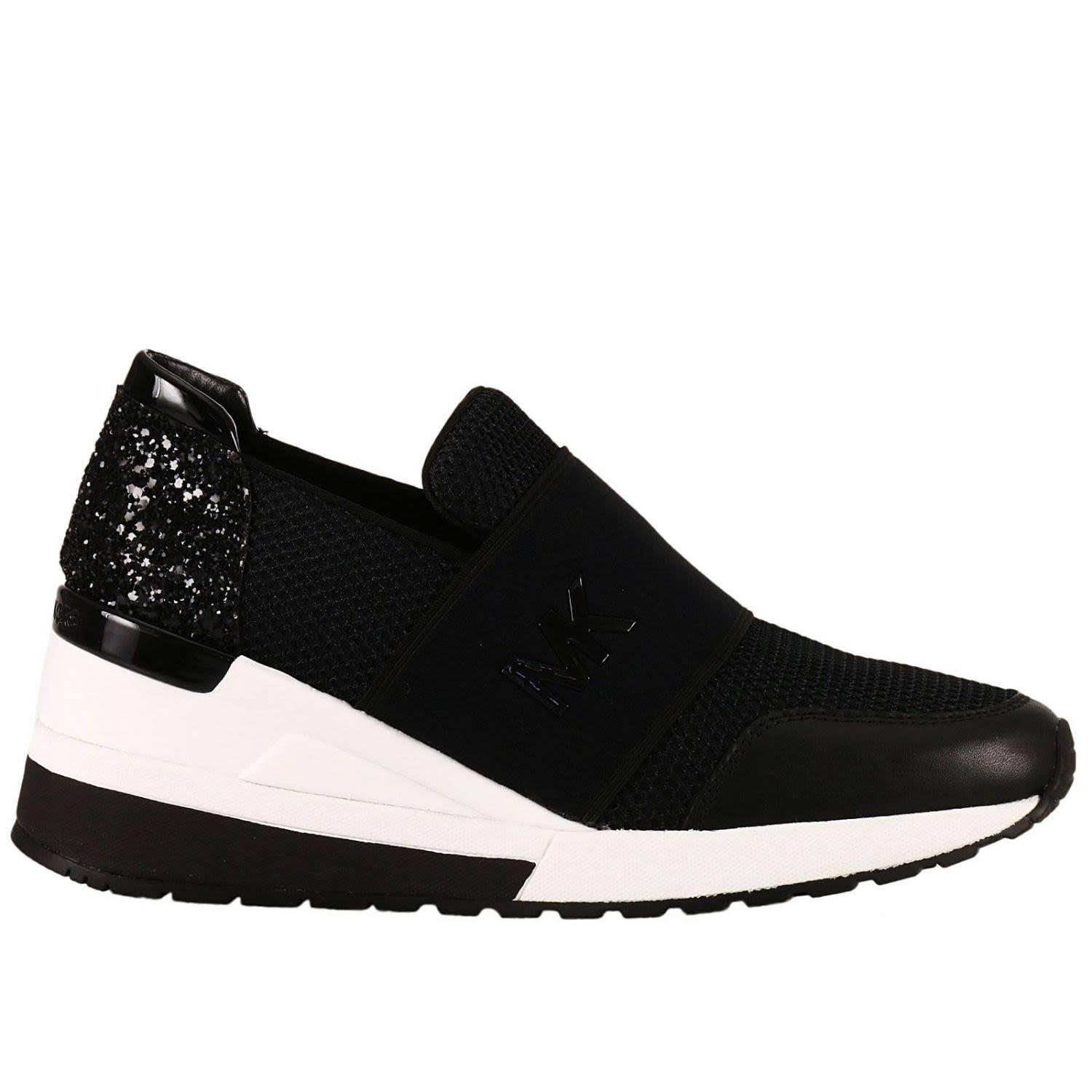 michael kors sneakers womens black