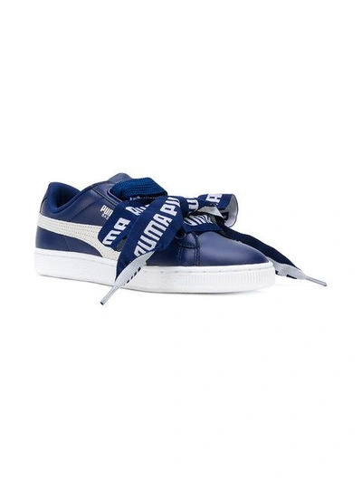 Shop Puma Baskets Sneakers - Blue