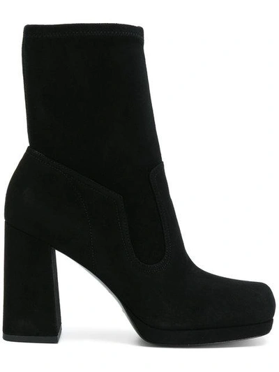 Shop Marc Jacobs Chunky Ankle Boots - Black