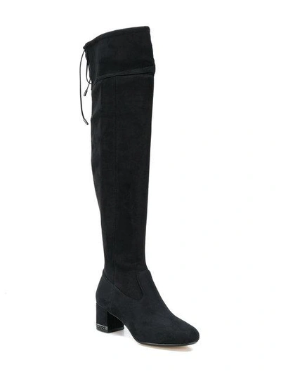 Shop Michael Michael Kors Jamie Boots In Black