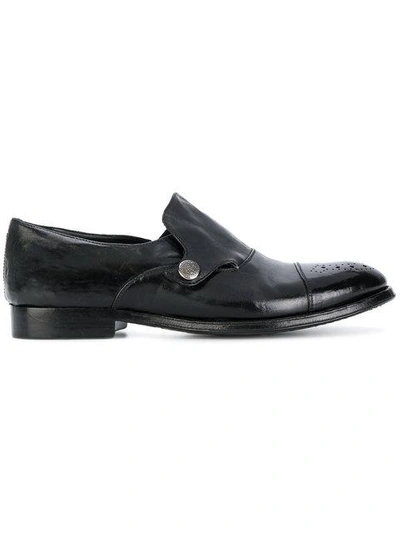 Shop Alberto Fasciani Ursula Loafers In Black