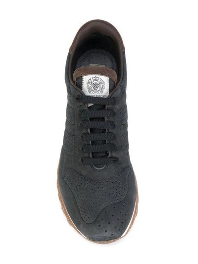 Shop Alberto Fasciani Runner Sneakers - Black