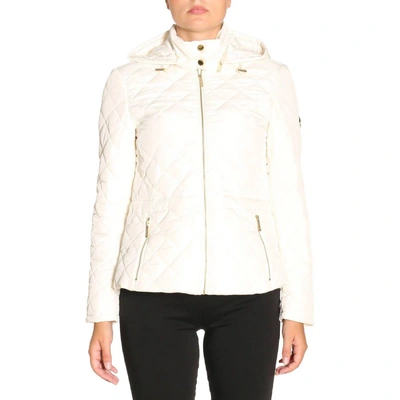 Shop Michael Michael Kors Jacket Jacket Women  In White