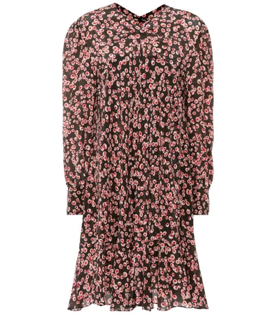 Shop Isabel Marant Sandra Printed Silk Dress In Multicoloured