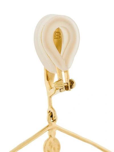 Sirocco chandelier clip-on earrings