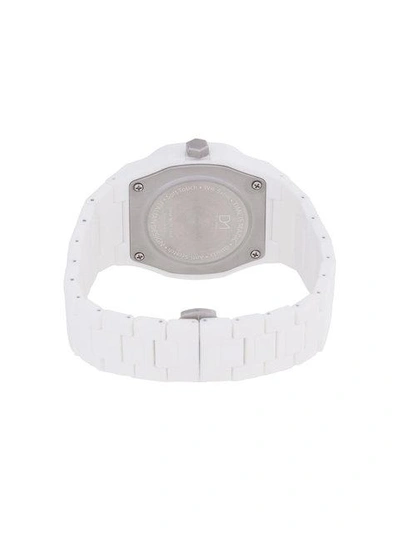 Shop D1 Milano 'neon' Armbanduhr In White
