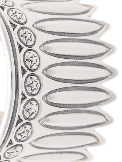Shop Cody Sanderson Engraved Cuff Bracelet In Metallic