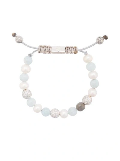 Shop Nialaya Jewelry Armband Mit Perlen In Blue