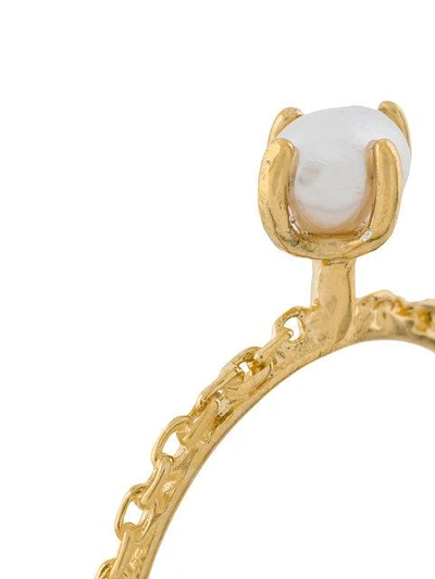 Wouters & Hendrix Vergoldetes 'curiosities' Set Mit Sieben Silberringen In Metallic