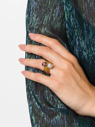 Wouters & Hendrix Curiosities Set Of Rings In Metallic