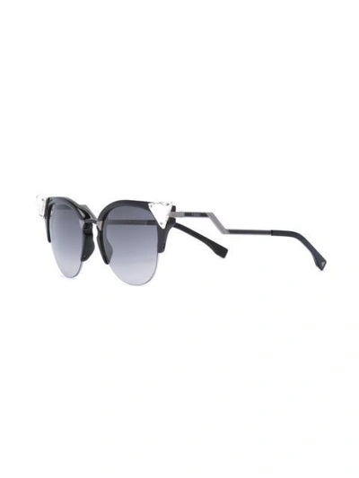 Shop Fendi 'iridia' Sunglasses