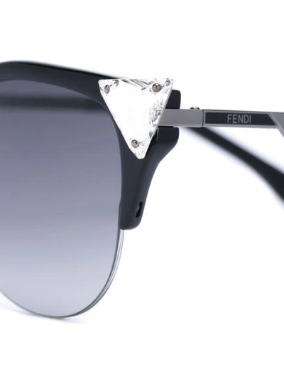 Shop Fendi 'iridia' Sunglasses