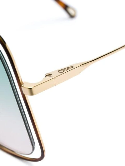 floating frame sunglasses