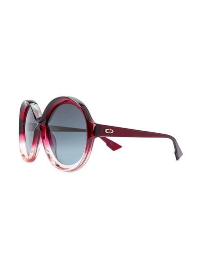 Shop Dior Bianca Sunglasses In Red