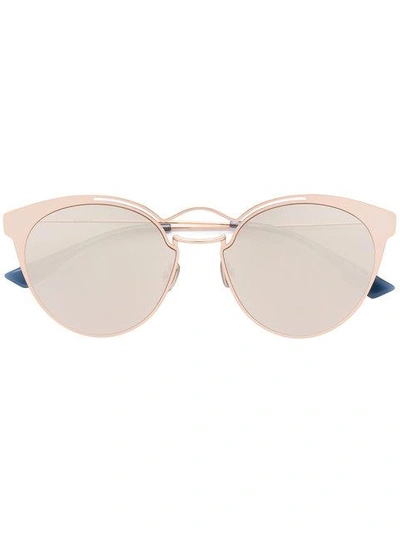 Shop Dior Nebula Sunglasses In Metallic