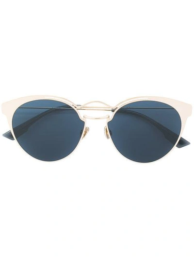 Shop Dior Nebula Sunglasses In Metallic