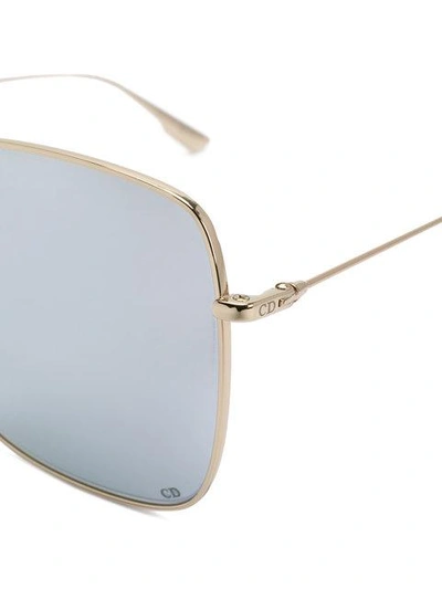 Shop Dior Stellaire Sunglasses In Metallic