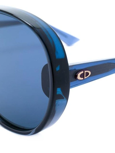 Shop Dior Eyewear Lia Sunglasses - Blue