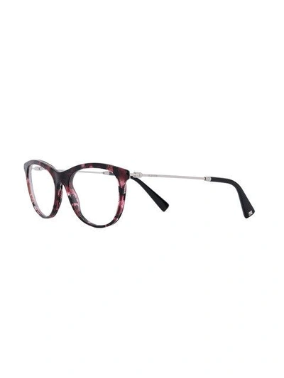 Shop Valentino Oval Glasses