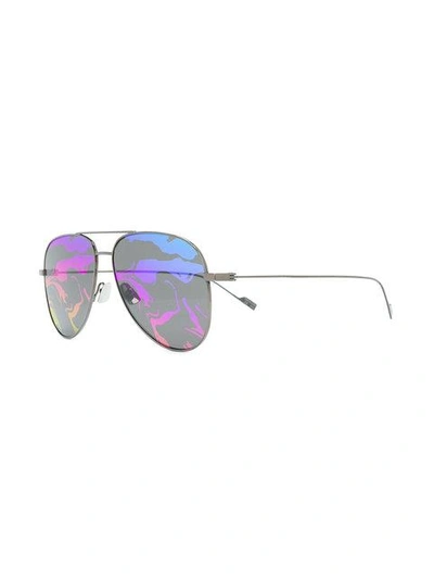 Shop Saint Laurent Rainbow Classic 11 Sunglasses