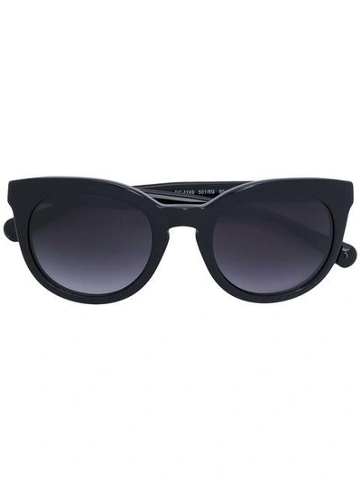 Shop Dolce & Gabbana Rounded Cat Eye Sunglasses