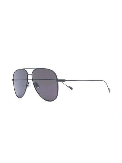 Shop Saint Laurent Classic 11 Aviator Sunglasses