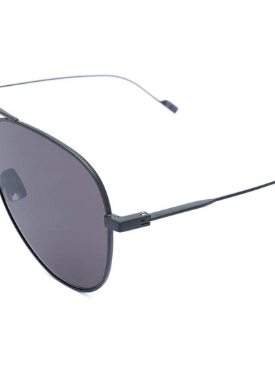 Shop Saint Laurent Classic 11 Aviator Sunglasses