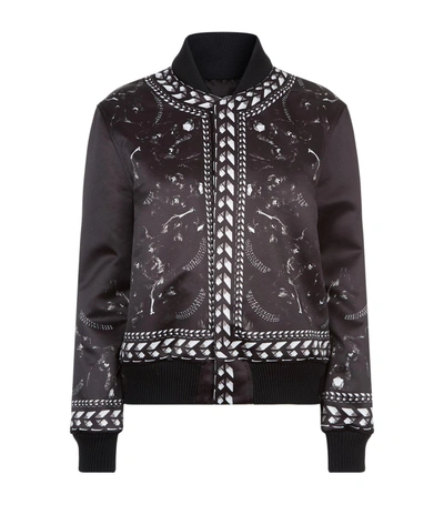 Shop Givenchy Panther Print Bomber Jacket In Multi