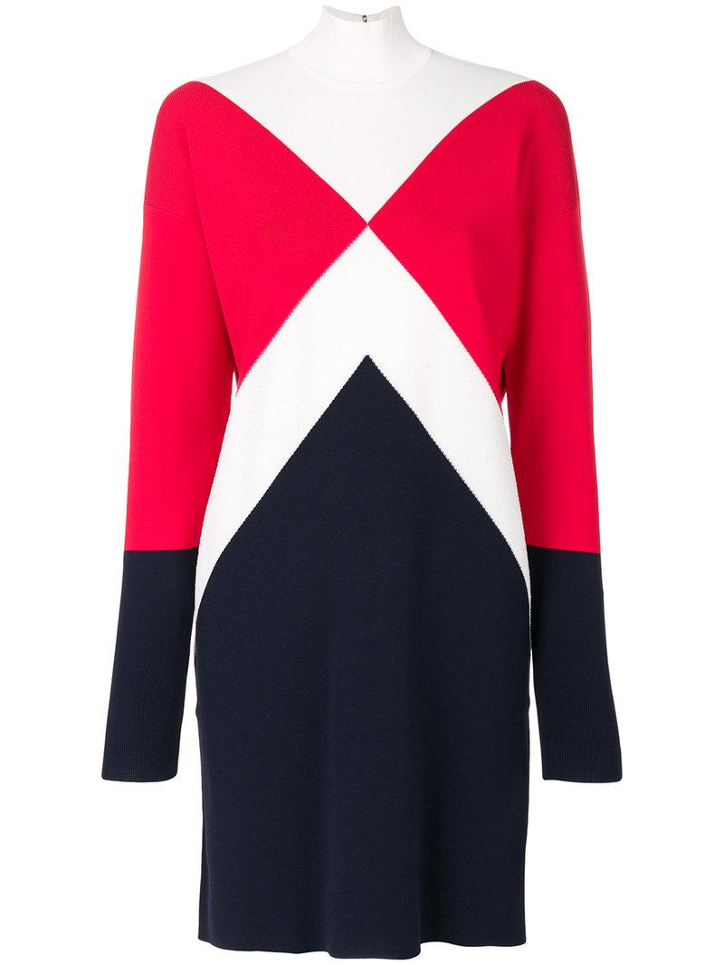 tommy hilfiger colour block dress