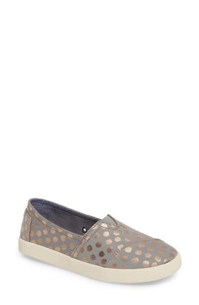 Shop Toms Avalon Slip-on In Grey