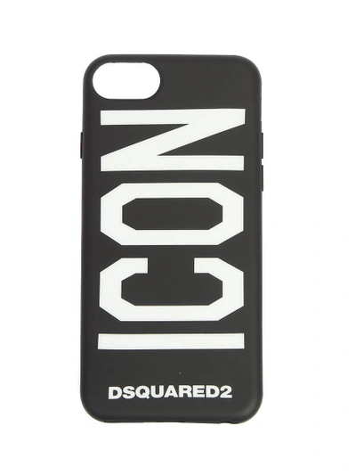 Shop Dsquared2 Sylocon Iphone 7 Case In Black